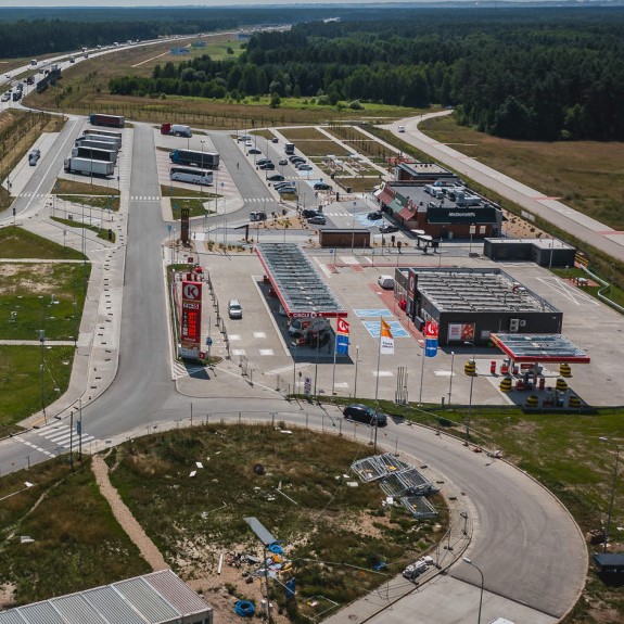 Budowa MOP Woźniki – A1 image